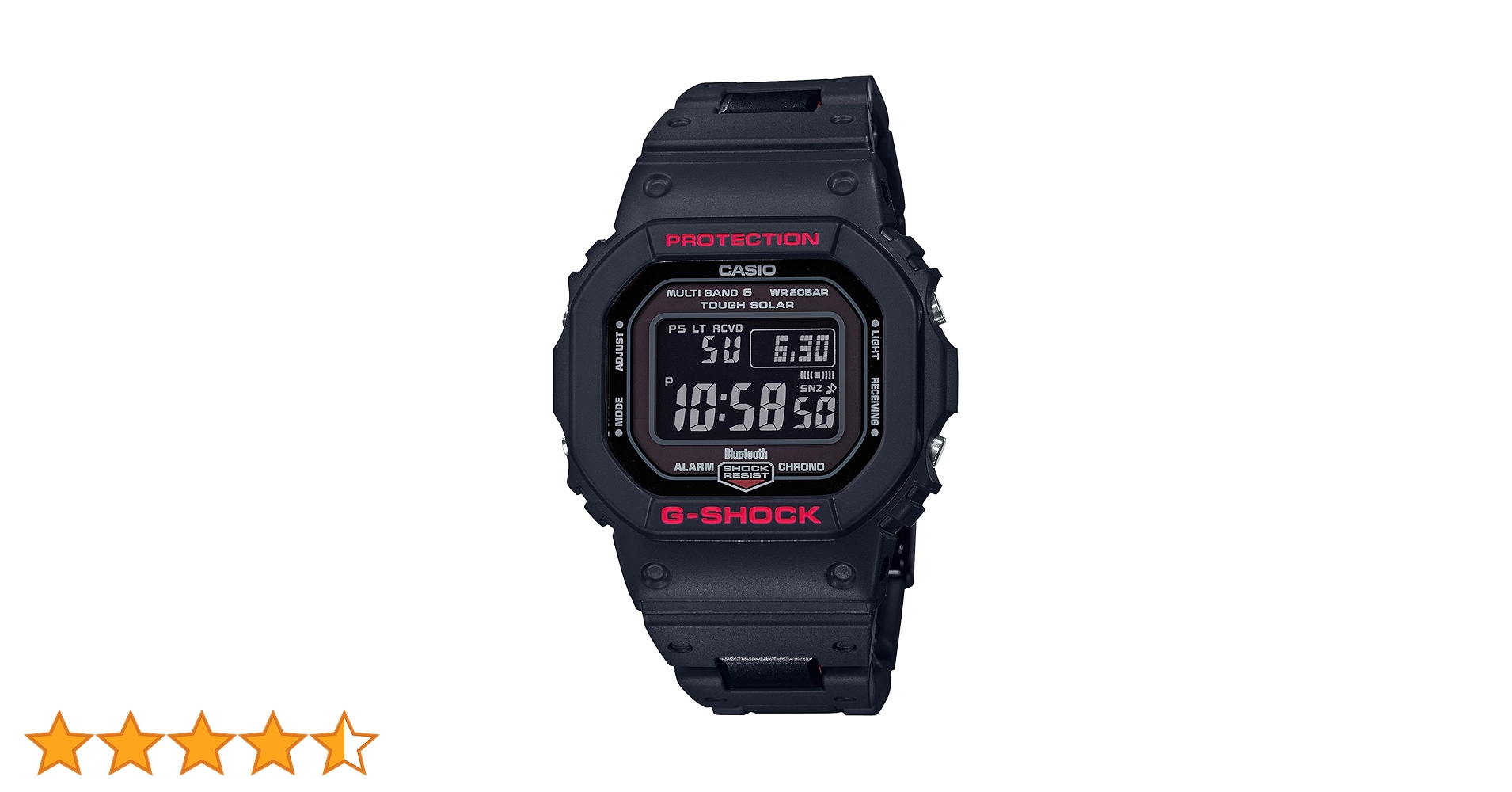 G-SHOCK GW-B5600HR-1JF ブラック Casio G-SHOCK GW-B5600HR-1JF Tough Solar Multiband6 Watch